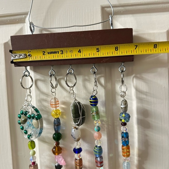 Hanging wall decor OOAK Assemblage Art Handmade Mosaic Indoor/Outdoor - Picture 14 of 15